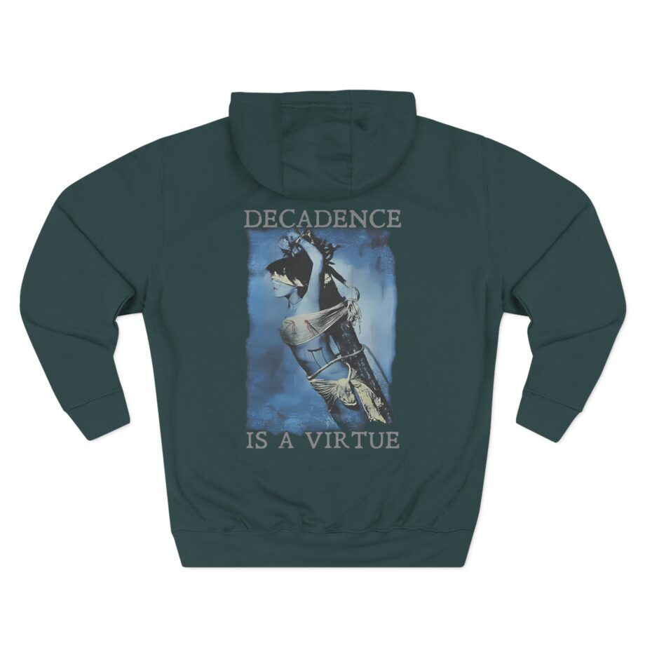 Cradle of Filth Decadence is a Virtue Three-Panel Fleece Hoodie