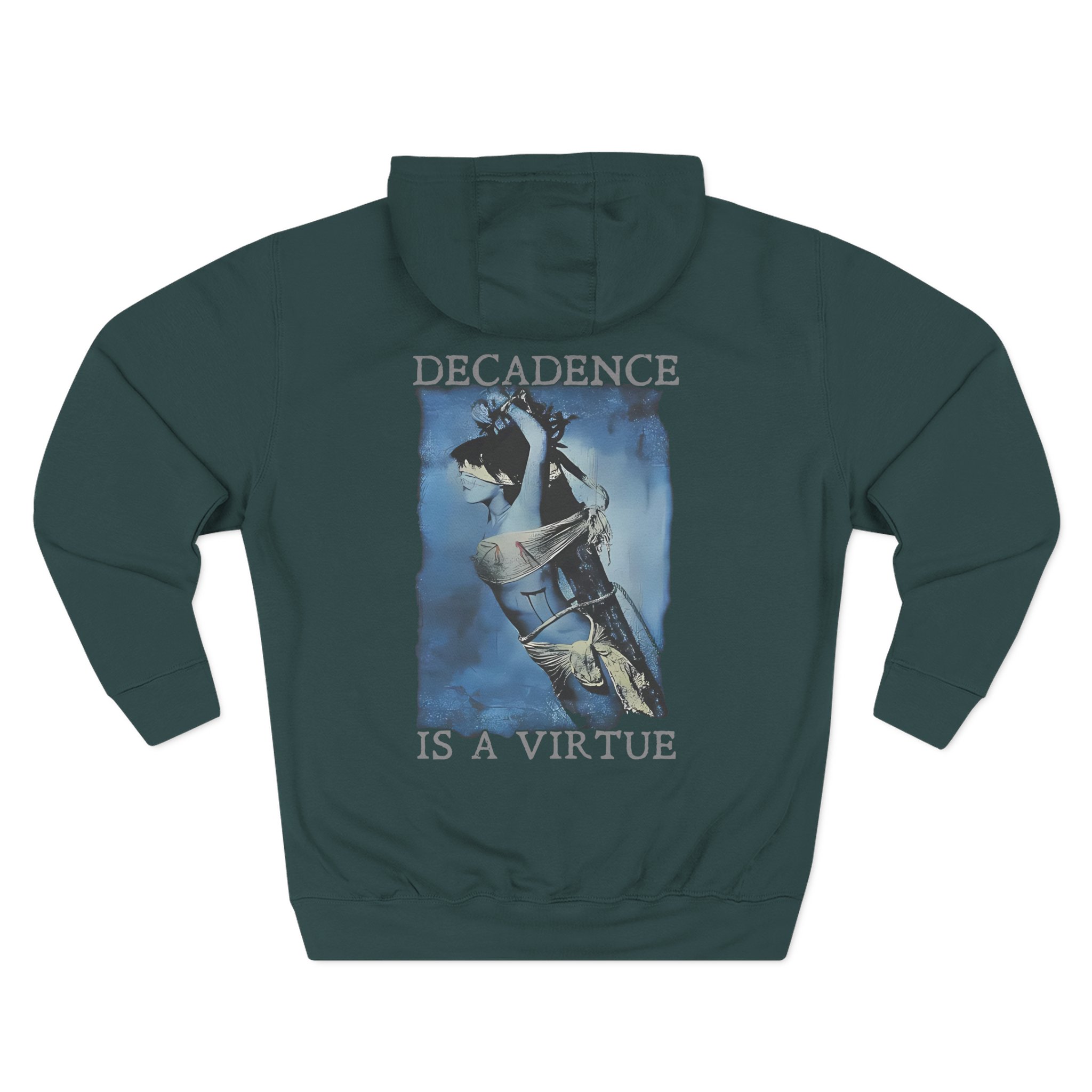Cradle of Filth Decadence is a Virtue Three-Panel Fleece Hoodie
