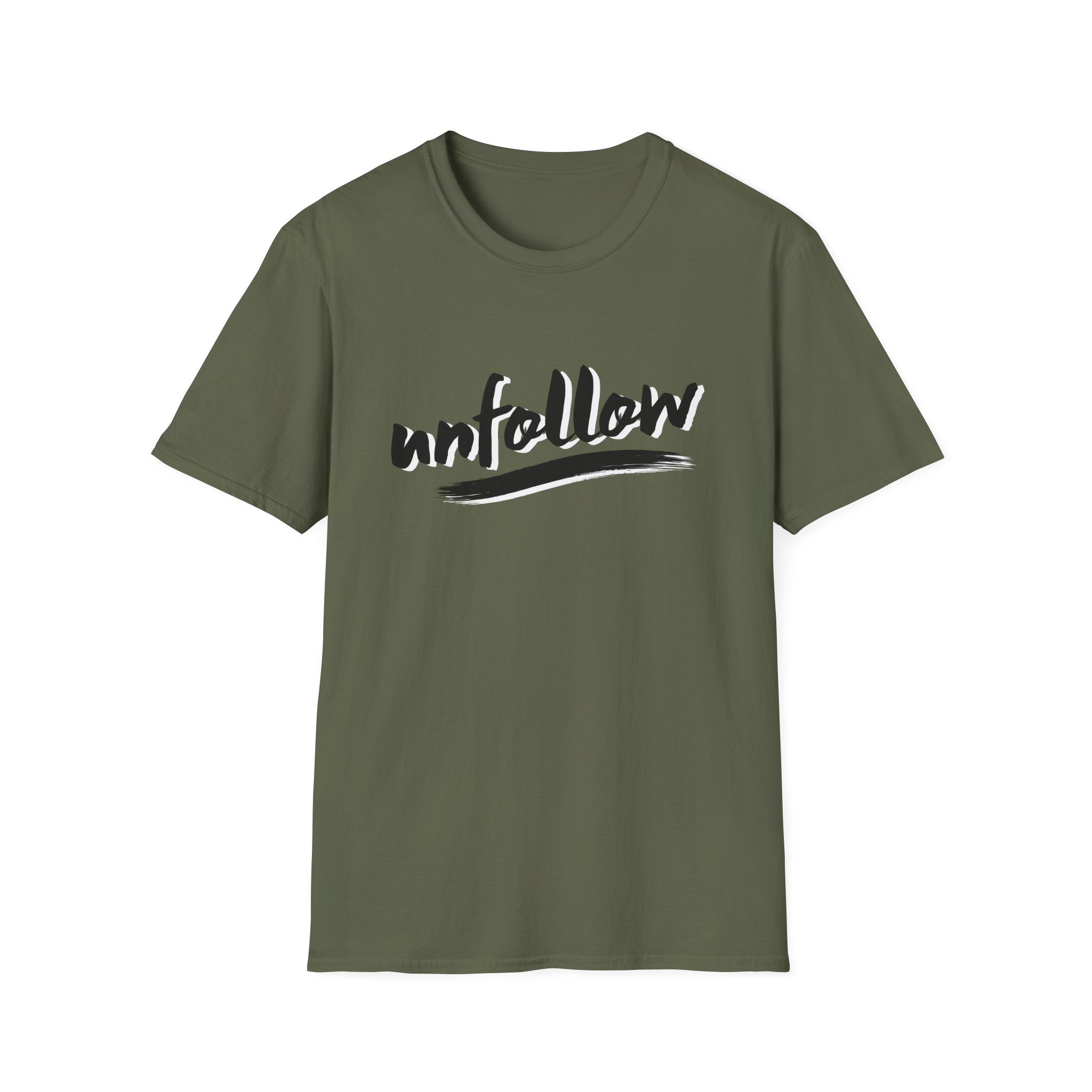 Shubble Unfollow Unisex Softstyle T-Shirt