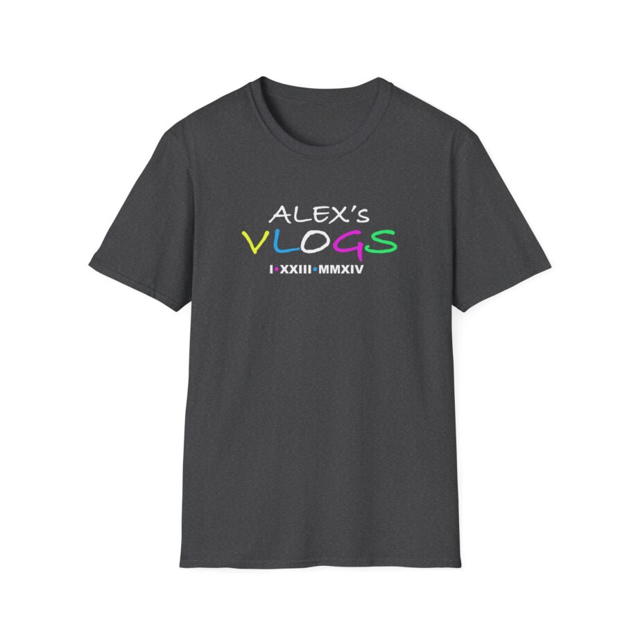 Alex Warren VLOGS Unisex Softstyle T-Shirt