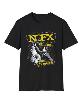 Nofx Fire Relief Unisex Softstyle T-Shirt