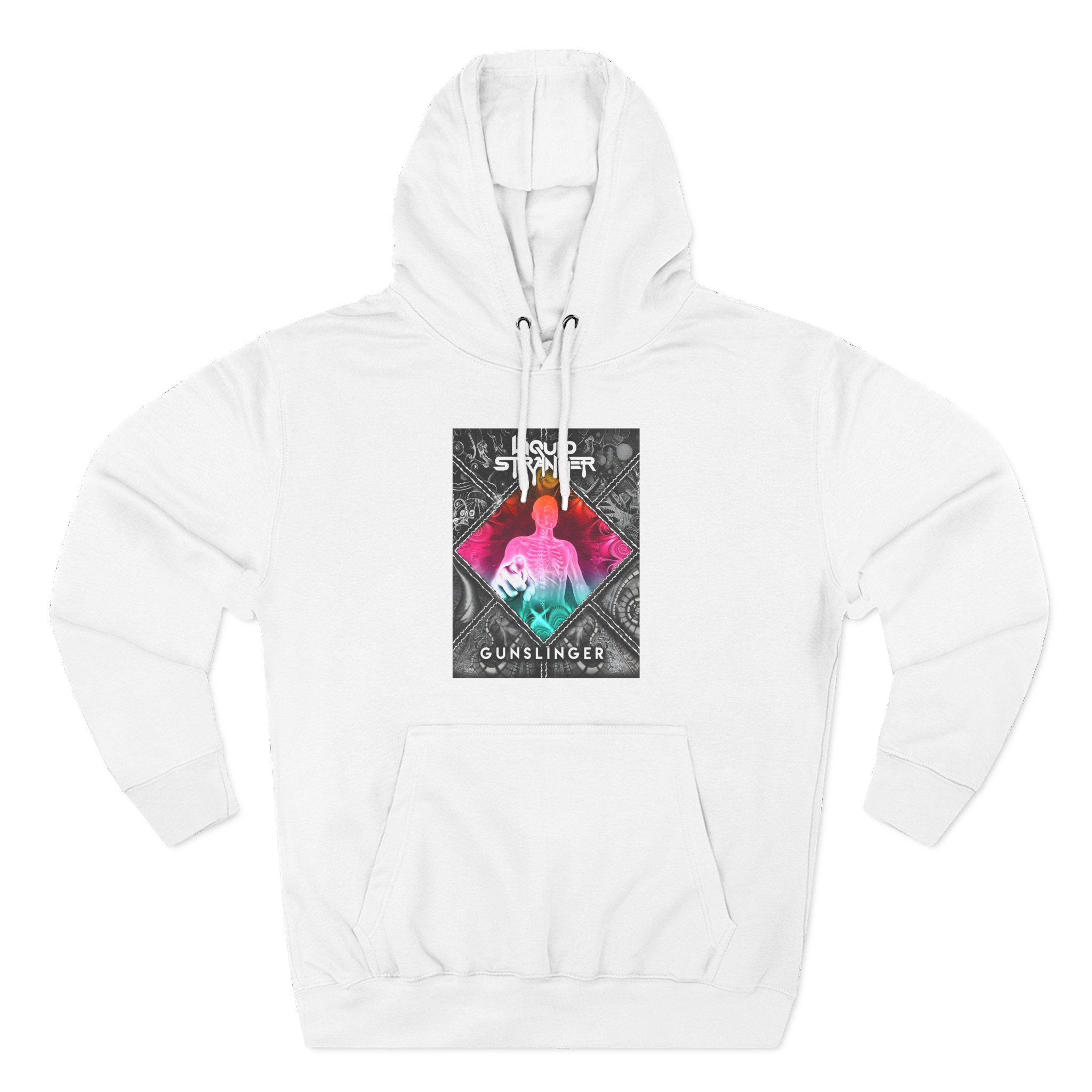 Liquid Stranger Three-Panel Fleece Hoodie