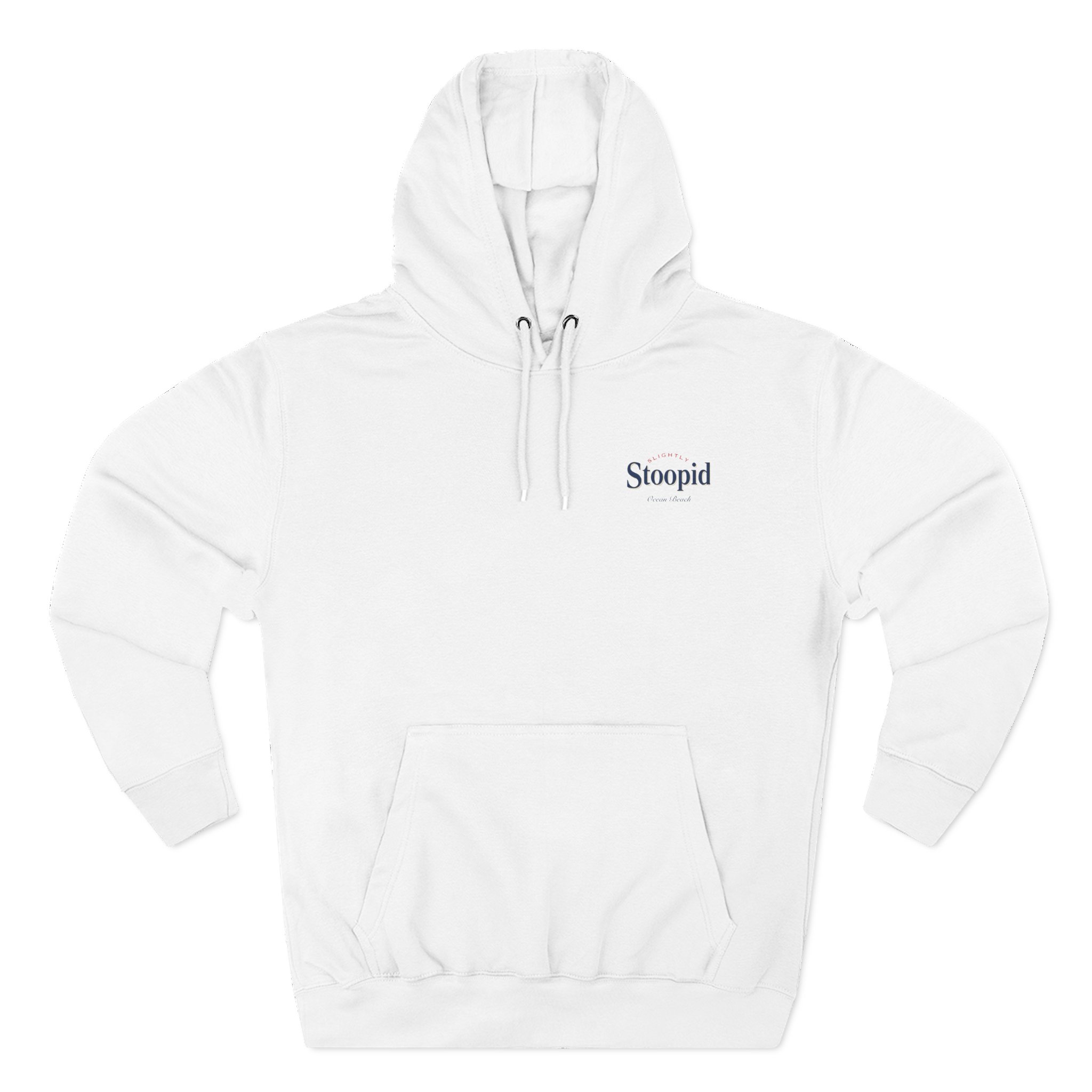Slightly Especial Three-Panel Fleece Hoodie