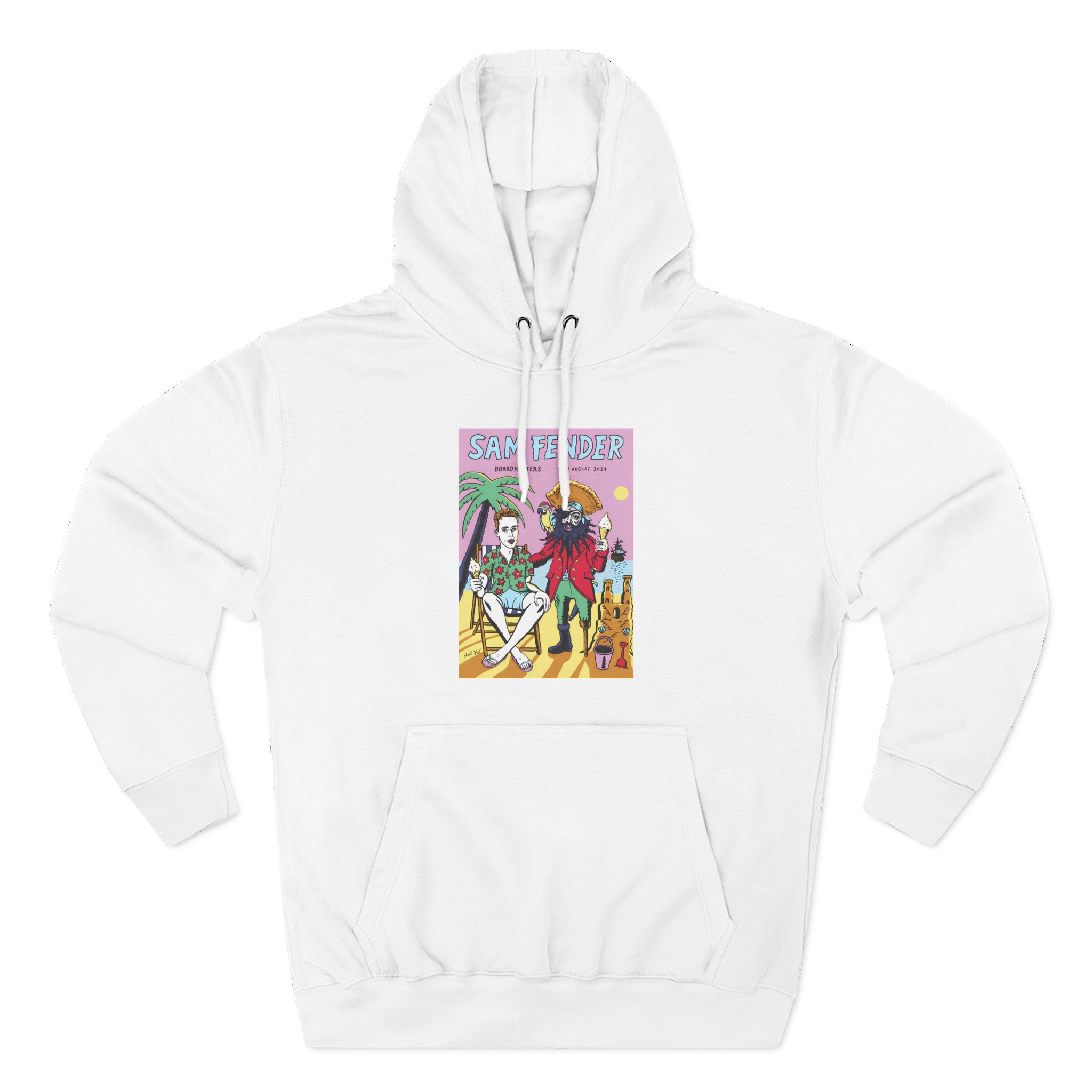 Sam Fender Beach Pirate Three-Panel Fleece Hoodie