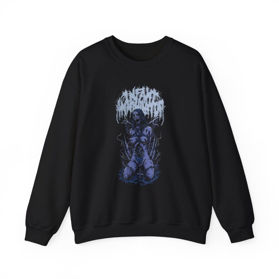 Infant Annihilator Crucifucked Unisex Heavy Blend™ Crewneck Sweatshirt