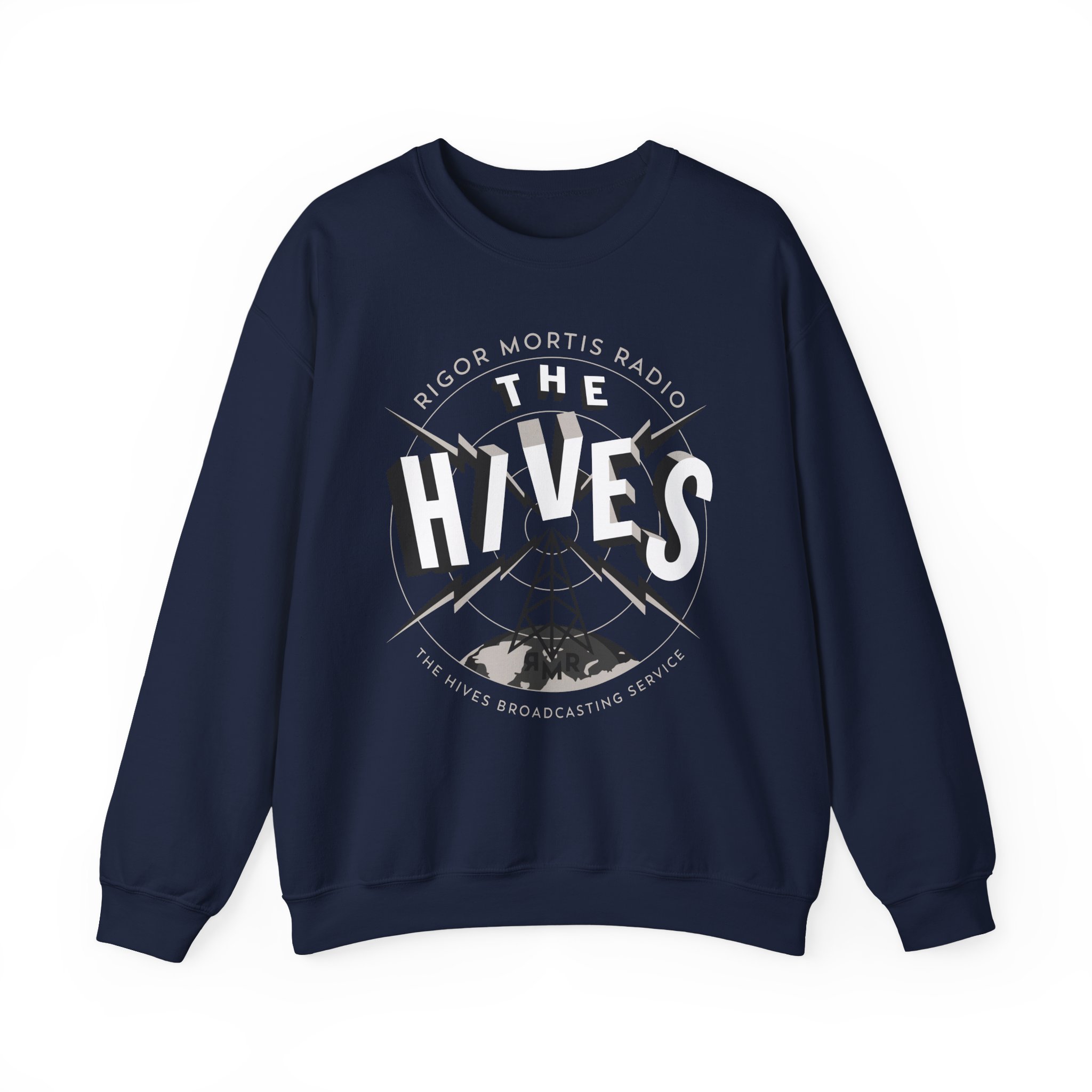 The Hives Rigor Mortis Radio Tower Unisex Heavy Blendâ„¢ Crewneck Sweatshirt