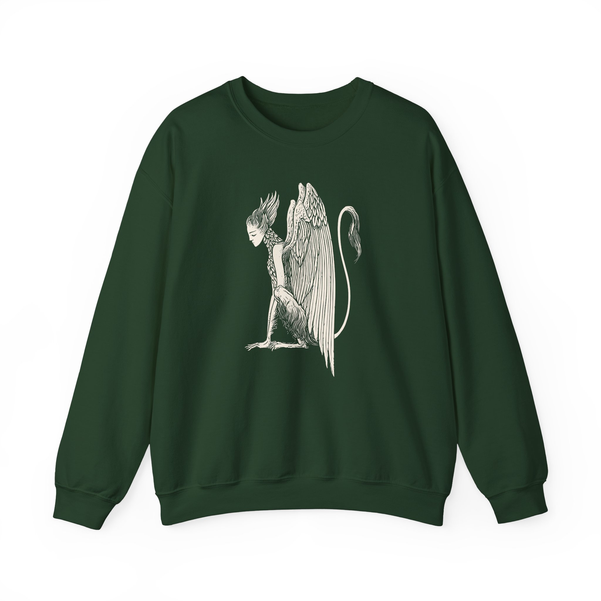 Alcest Spiritual Instinct Back Logo Unisex Heavy Blendâ„¢ Crewneck Sweatshirt