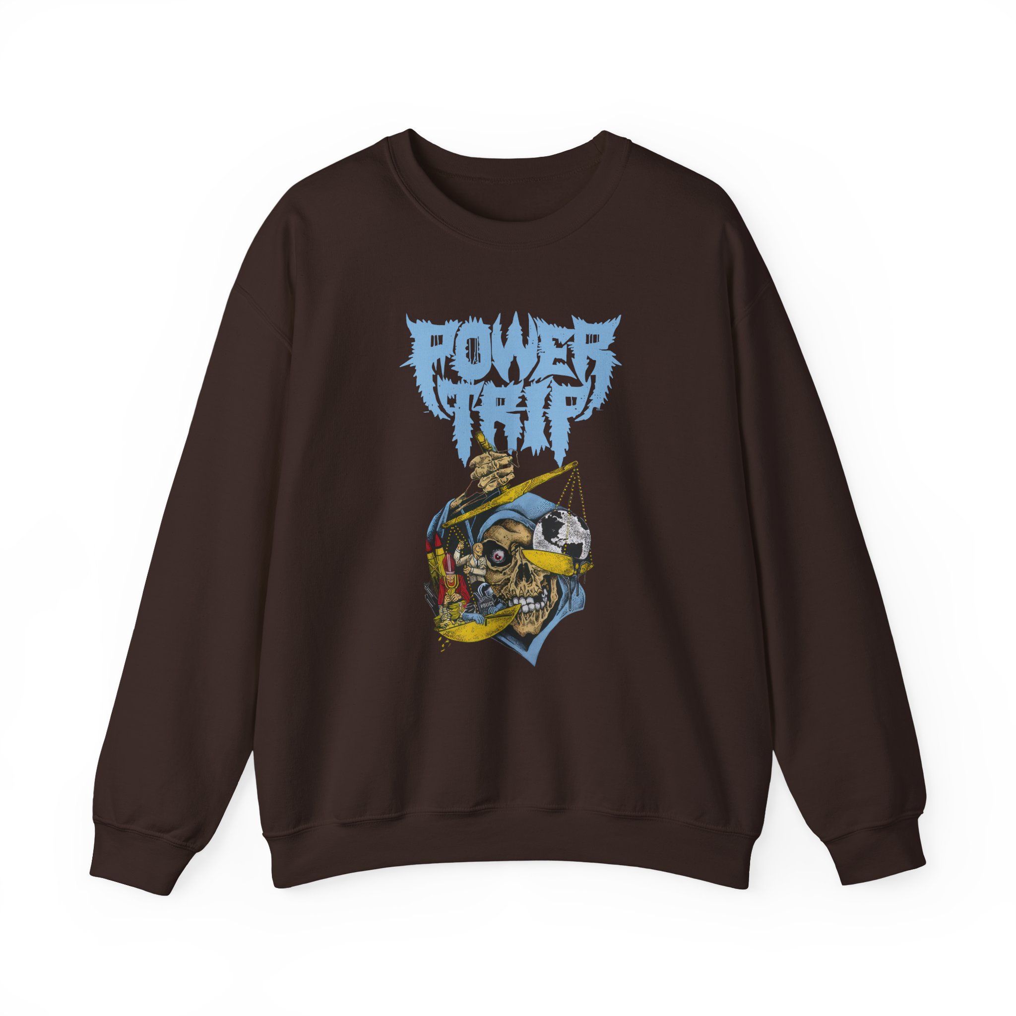 Power Trip Scale Unisex Heavy Blendâ„¢ Crewneck Sweatshirt