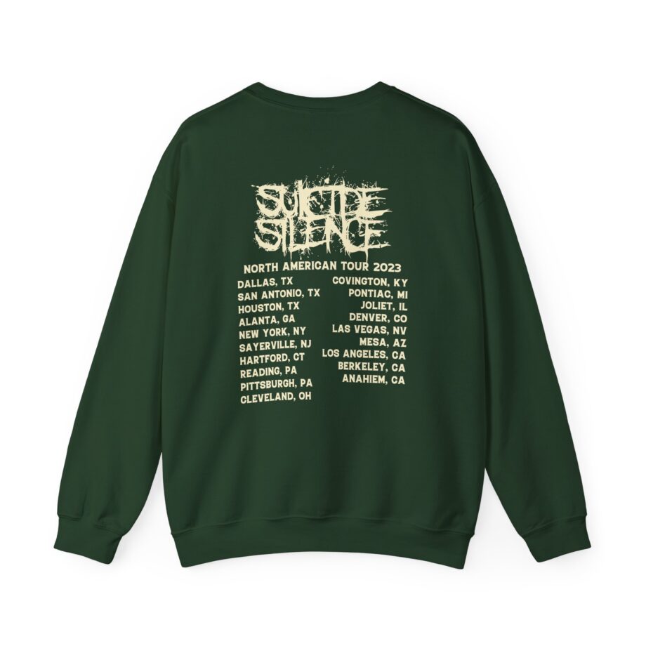Suicide Silence Rymd Cover Tour 2023 Unisex Heavy Blend™ Crewneck Sweatshirt