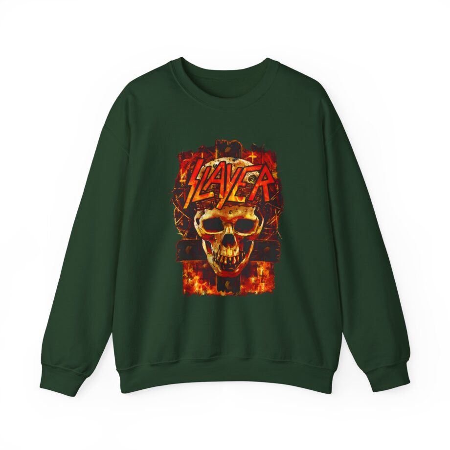 Slayer Skull And Cross Unisex Heavy Blend™ Crewneck Sweatshirt