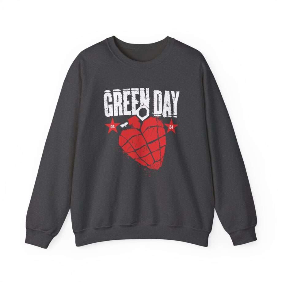 Green Day 20 Years of Idiot Unisex Heavy Blend™ Crewneck Sweatshirt