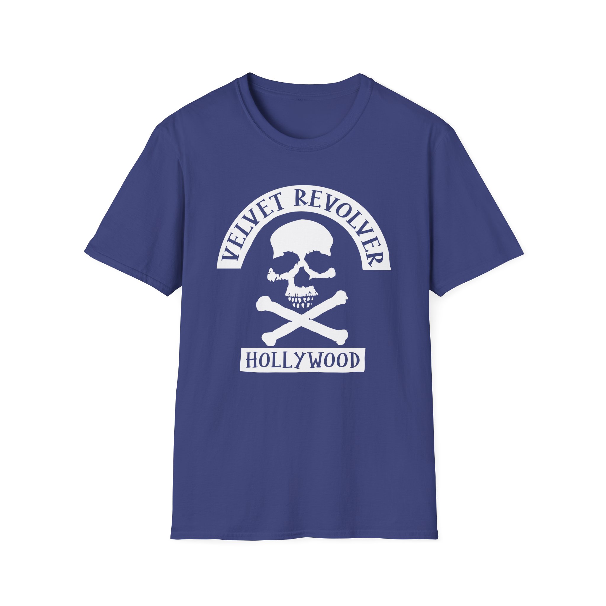Velvet Revolver Skull Hollywood Unisex Softstyle T-Shirt