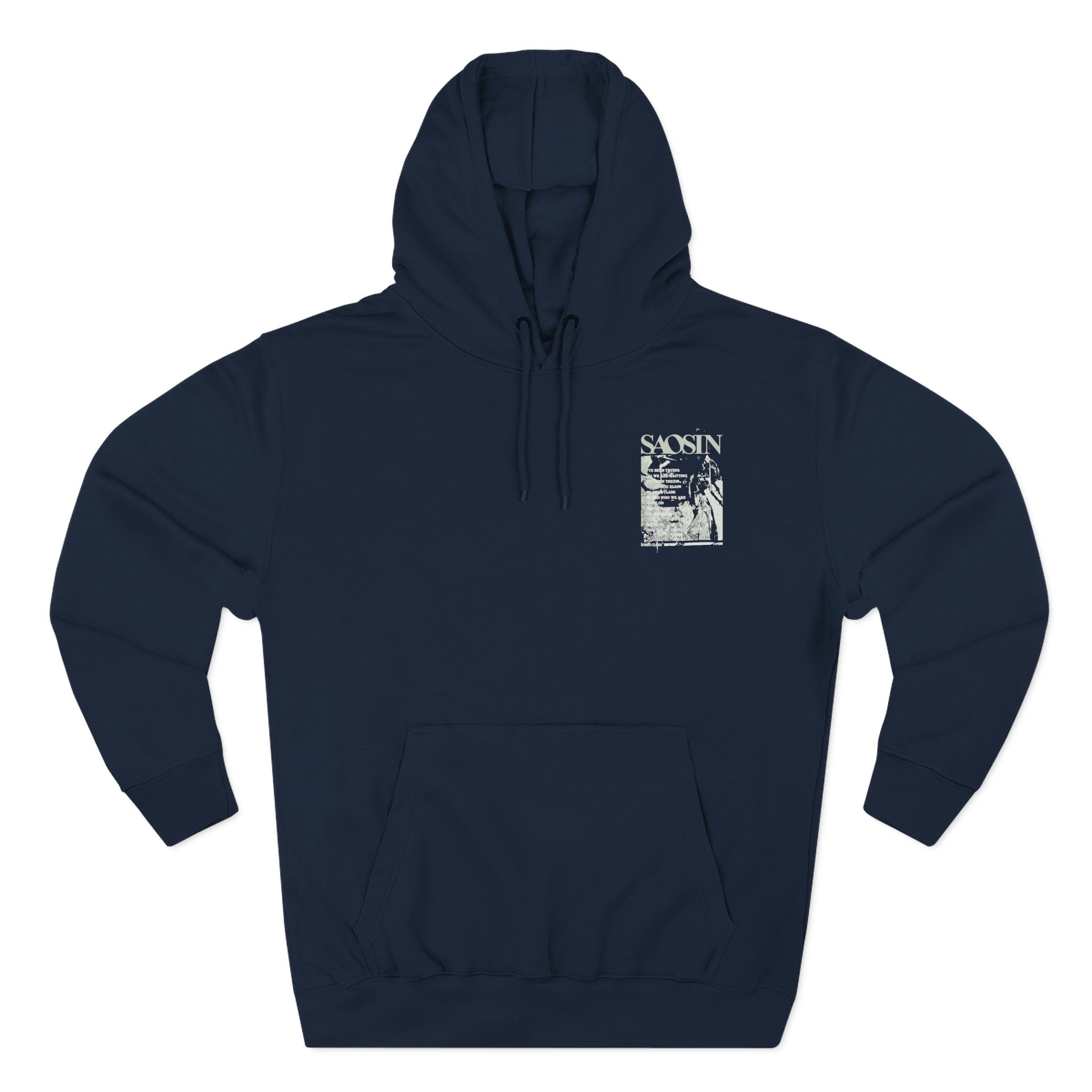 Saosin Three-Panel Fleece Hoodie