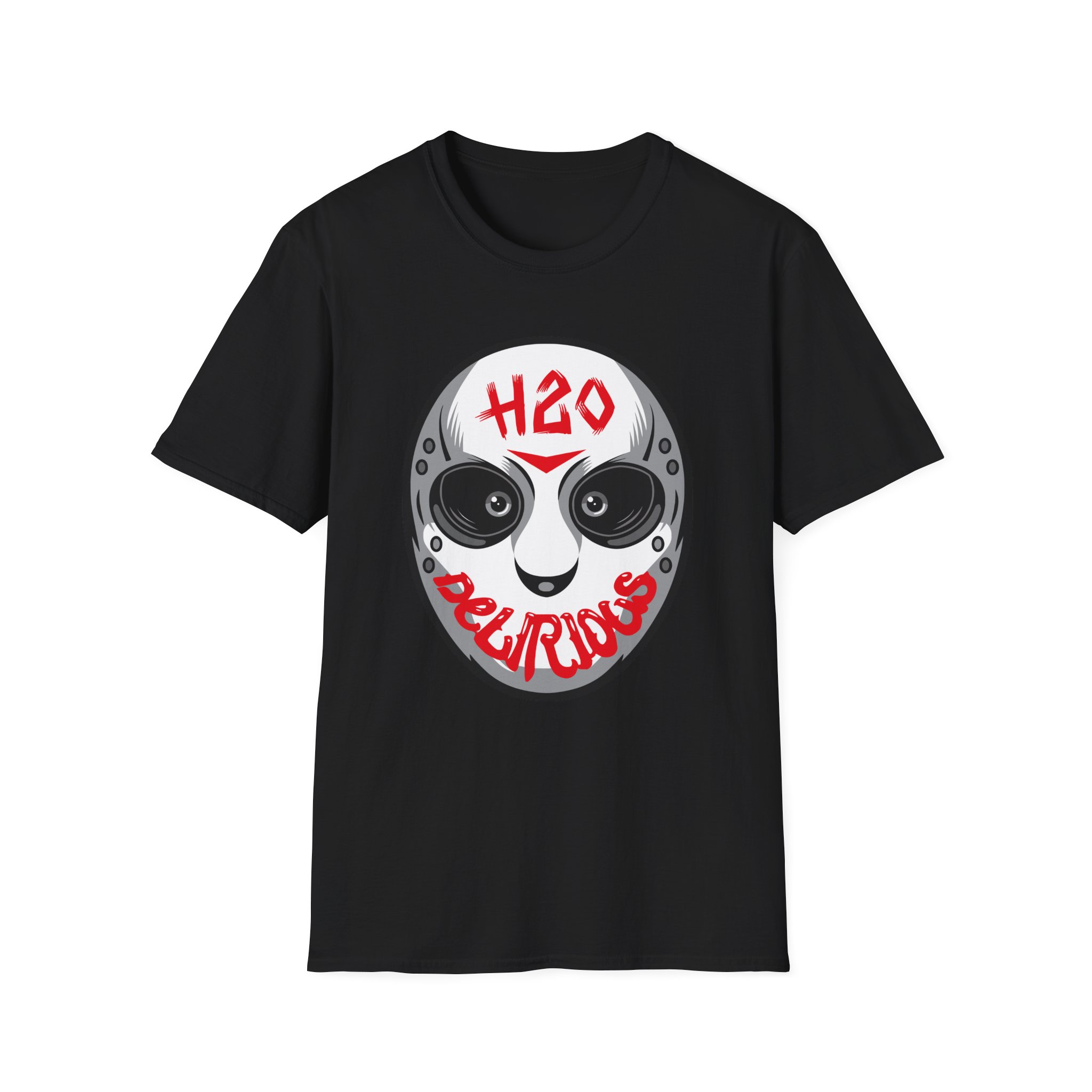 H2odelirious Face Mask Logo Unisex Softstyle T-Shirt