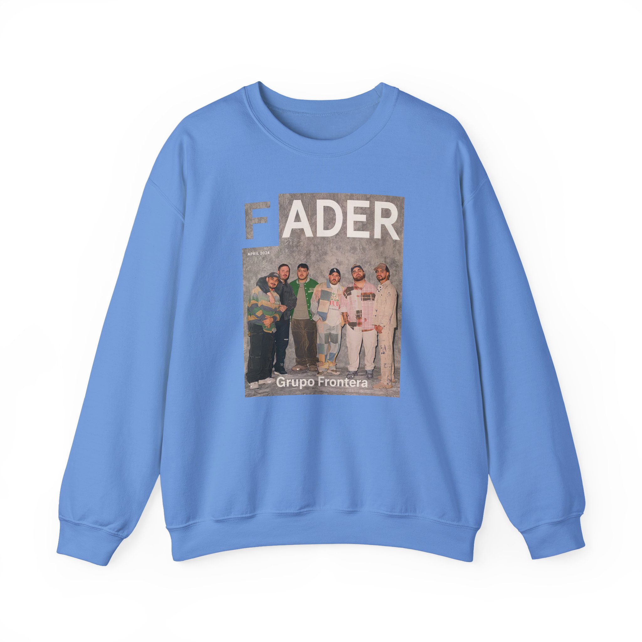 Grupo Frontera the Fader Cover Unisex Heavy Blendâ„¢ Crewneck Sweatshirt