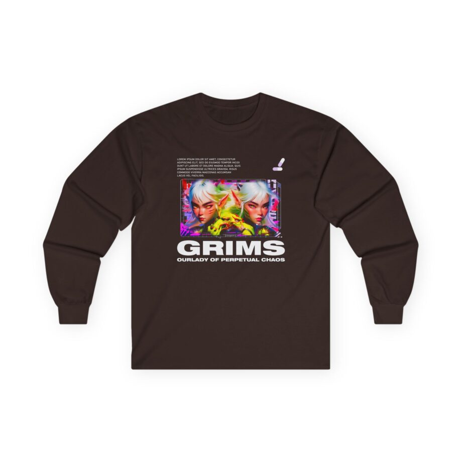Grimes Our Lady of Perpetual Chaos Unisex Ultra Cotton Long Sleeve Tee