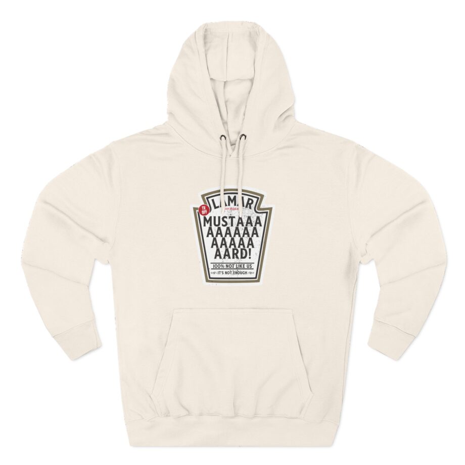 Kendrick Lamar Mustard Tv Off Three-Panel Fleece Hoodie