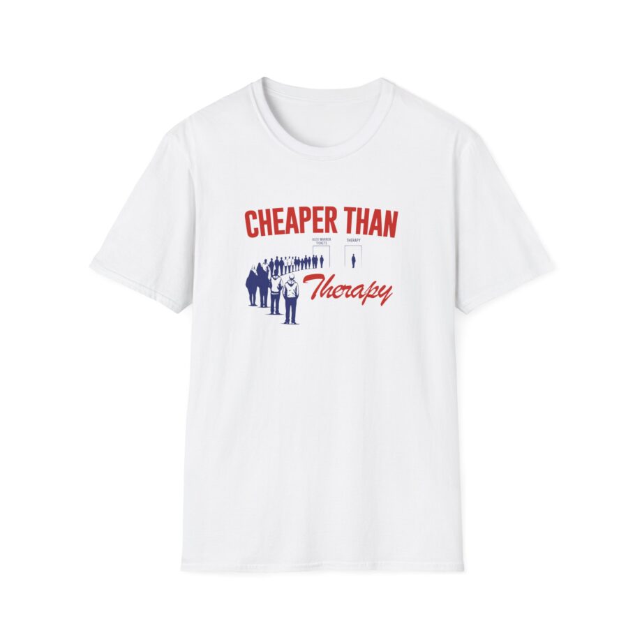 Alex Warren Cheaper Than Therapy Unisex Softstyle T-Shirt