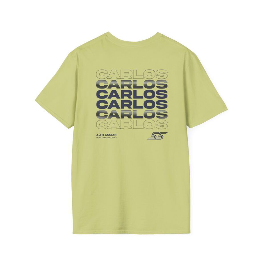 Carlos Sainz Atlassian Williams Racing Unisex Softstyle T-Shirt