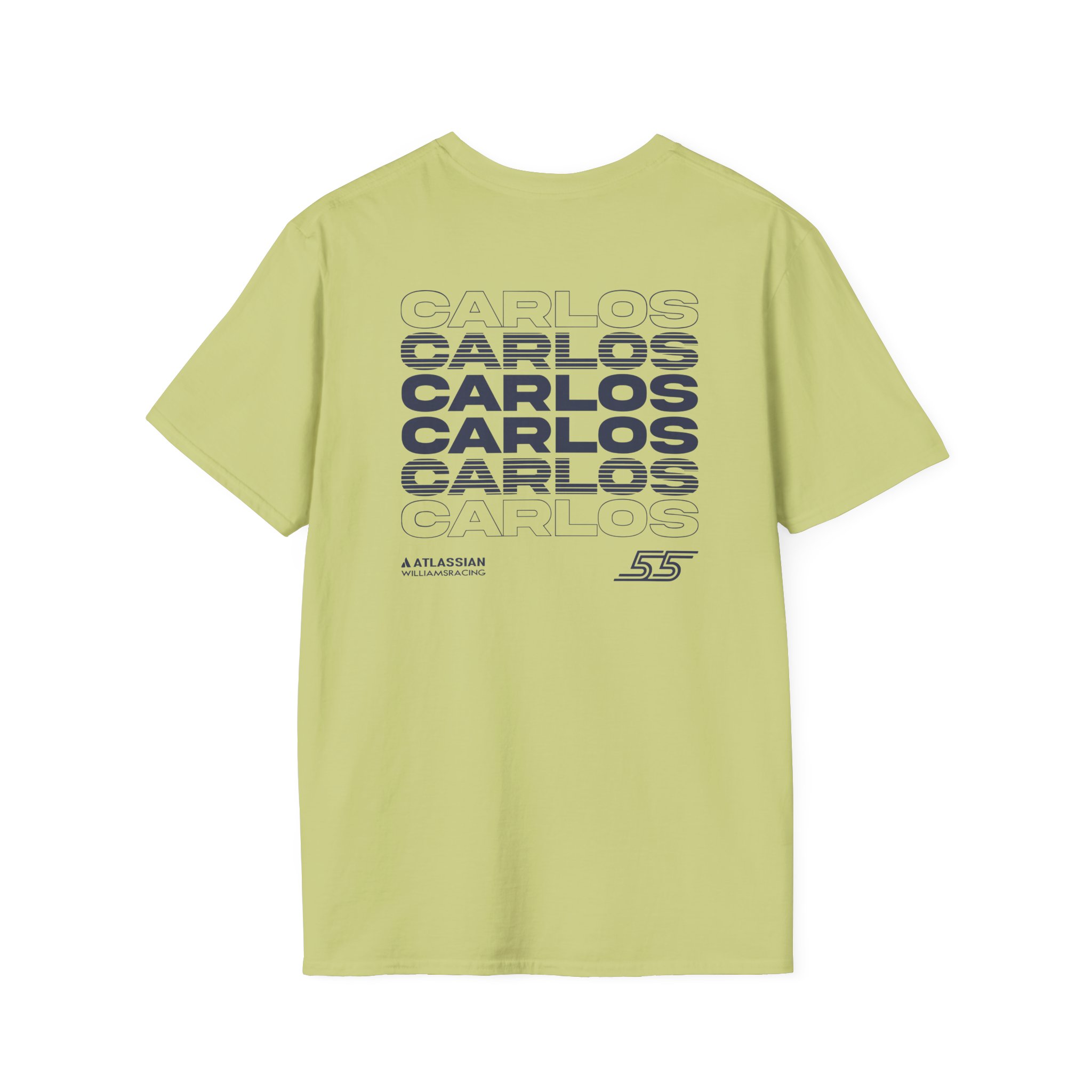 Carlos Sainz Atlassian Williams Racing Unisex Softstyle T-Shirt