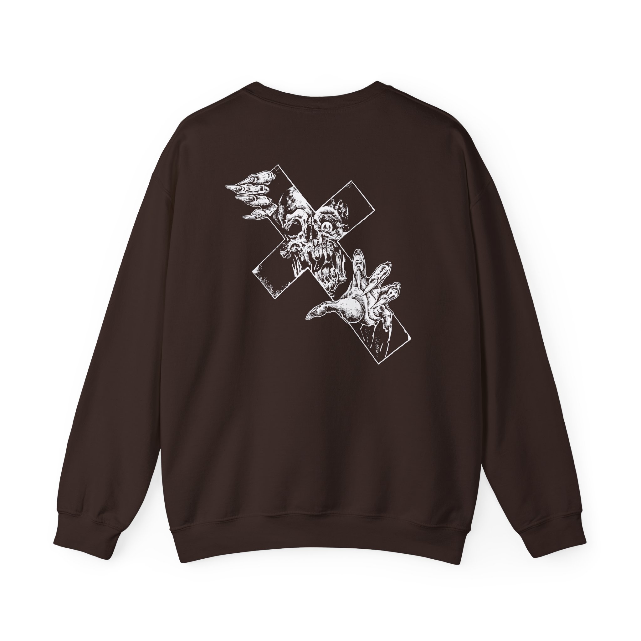 Power Trip Cross Unisex Heavy Blendâ„¢ Crewneck Sweatshirt