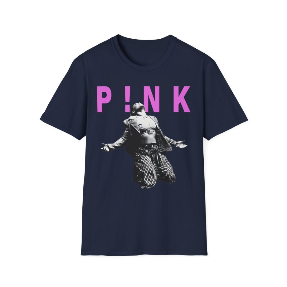 Pink Trustfall Praise Unisex Softstyle T-Shirt