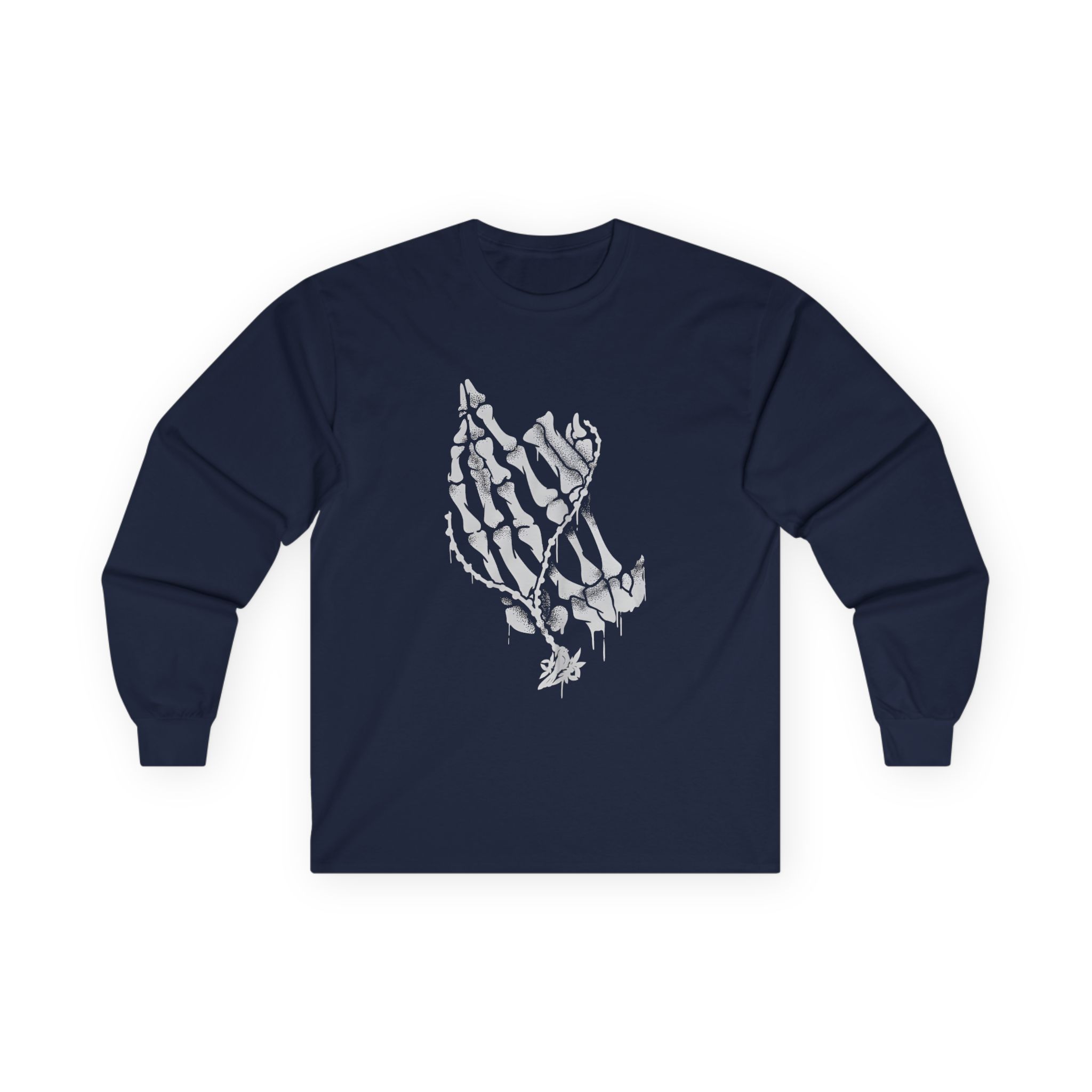 Bayside Praying Hands Unisex Ultra Cotton Long Sleeve Tee