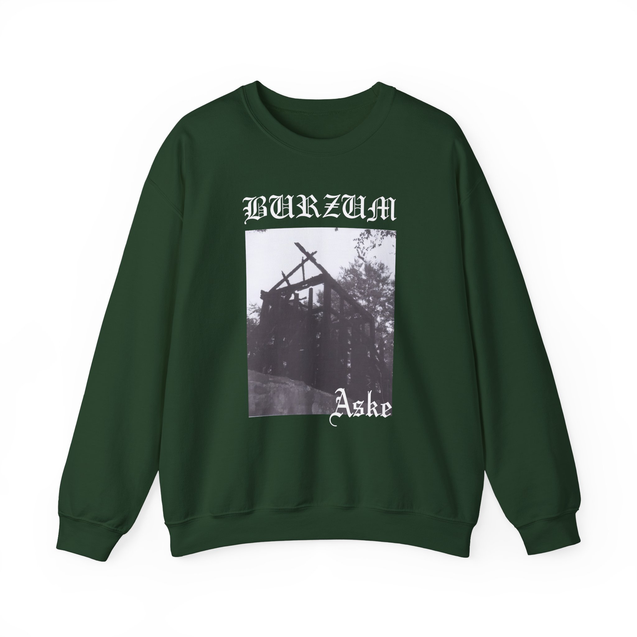 Burzum Aske Unisex Heavy Blendâ„¢ Crewneck Sweatshirt