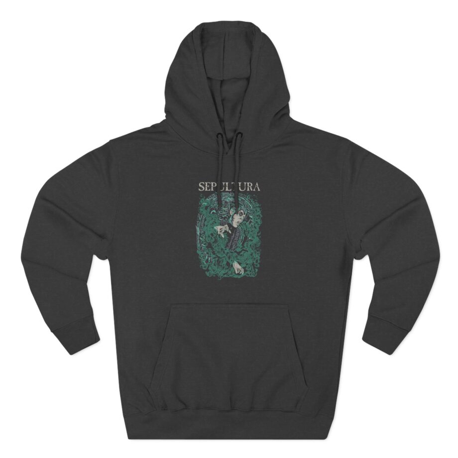 Sepultura Isolation Three-Panel Fleece Hoodie