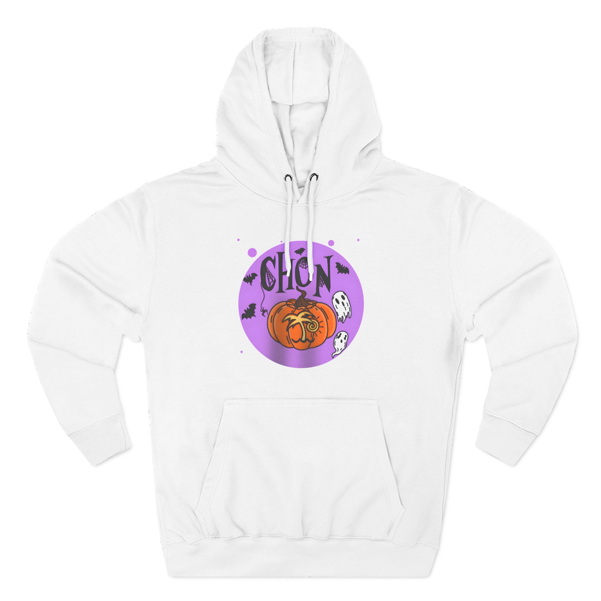 Chon Spooky Halloween Three-Panel Fleece Hoodie