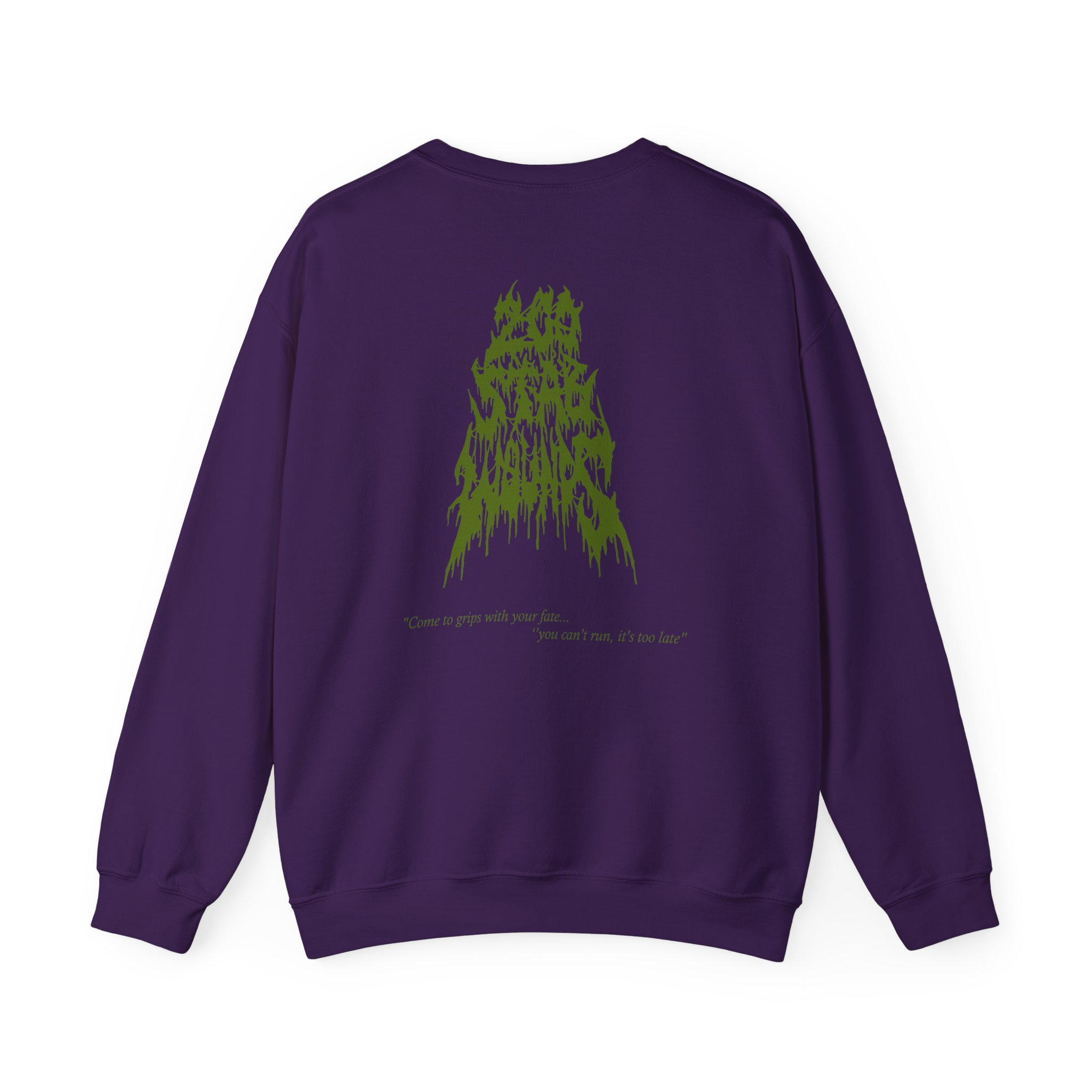 200 Stab Wounds Spider Skull Unisex Heavy Blendâ„¢ Crewneck Sweatshirt