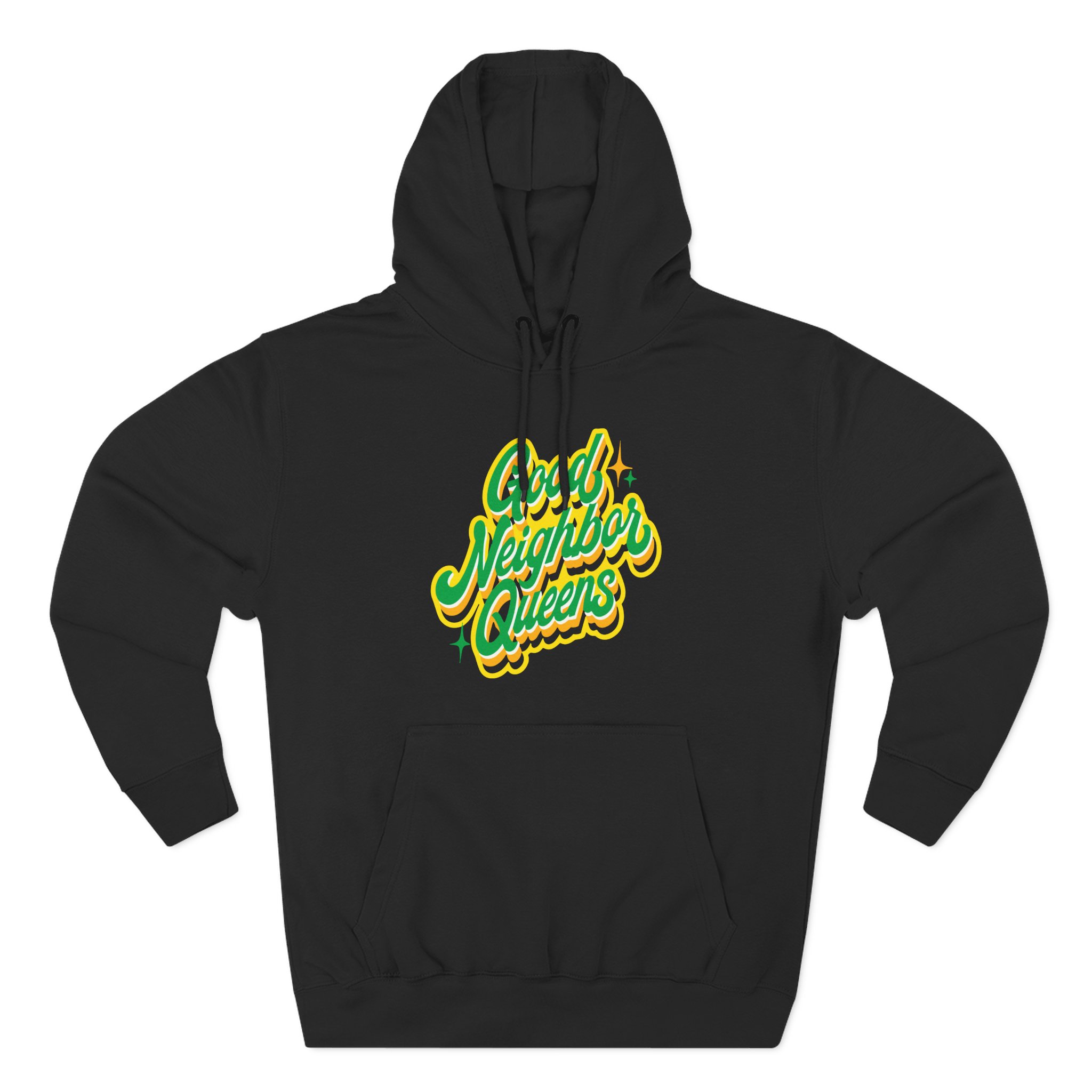 Good Neighbours Queens Three-Panel Fleece Hoodie