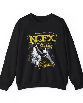 Nofx Fire Relief Unisex Heavy Blend™ Crewneck Sweatshirt