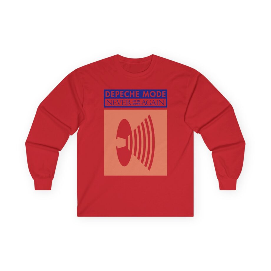Depeche Mode Never Let Me Down Again Unisex Ultra Cotton Long Sleeve Tee