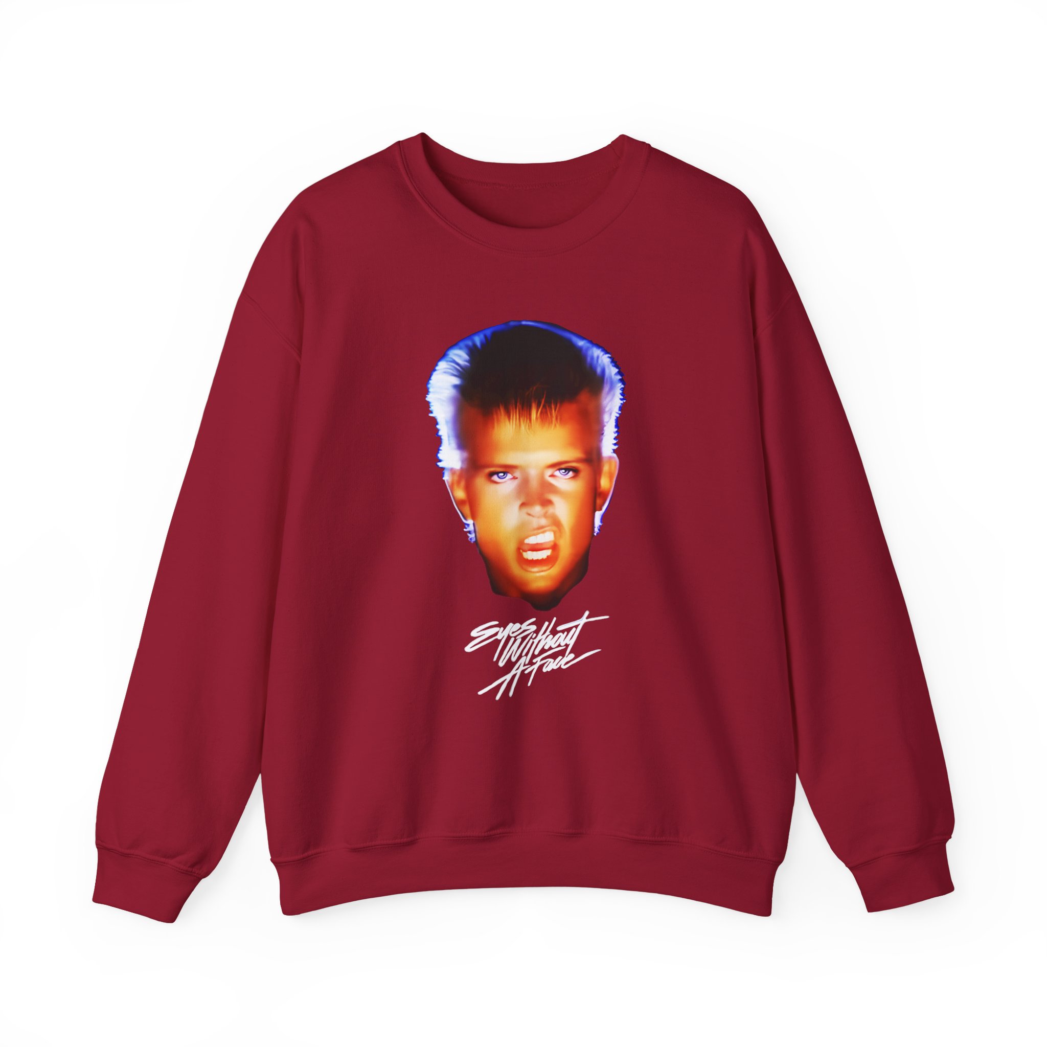 Billy Idol Eyes Without a Face Photo Unisex Heavy Blendâ„¢ Crewneck Sweatshirt