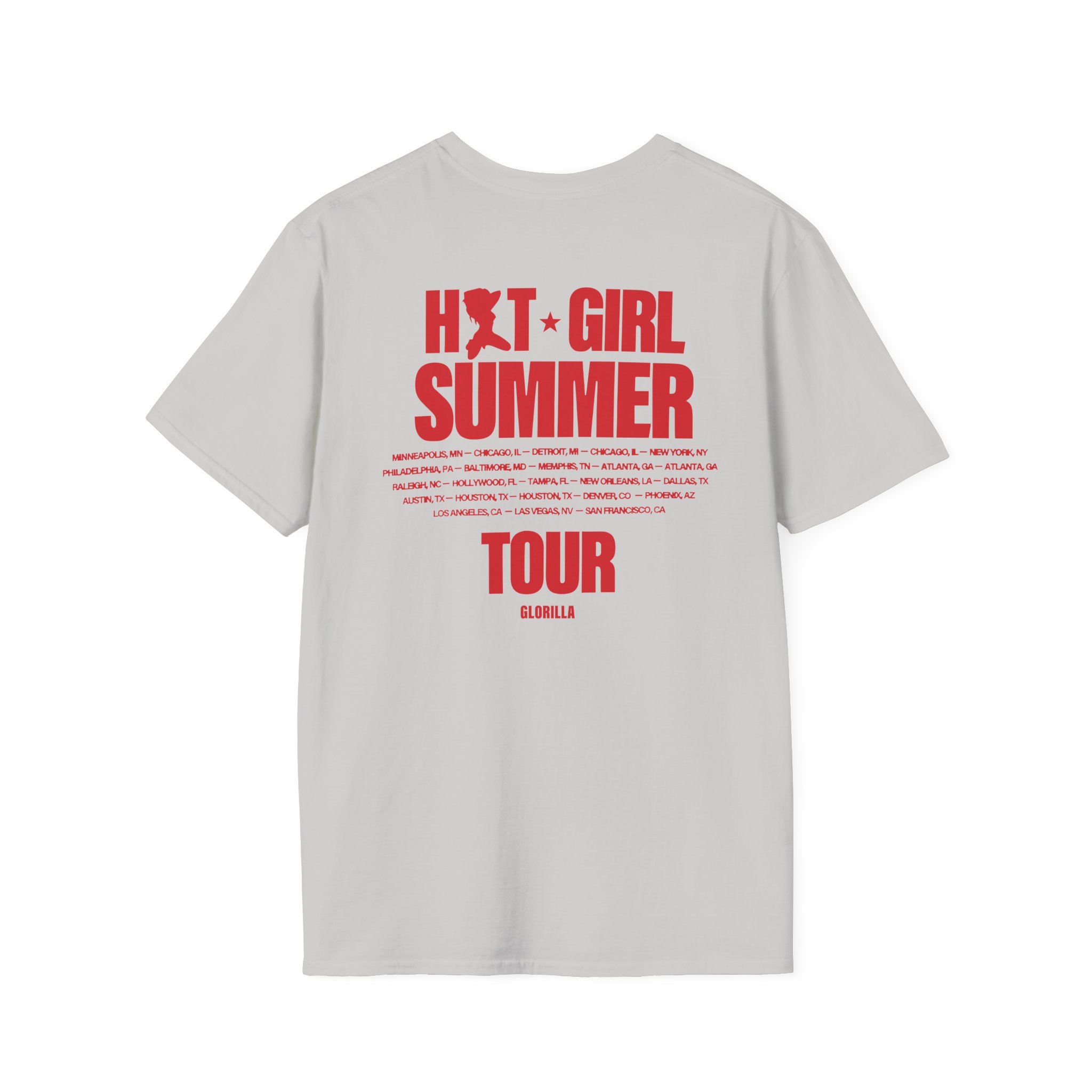 Glorilla Hot Girl Summer Tour Unisex Softstyle T-Shirt