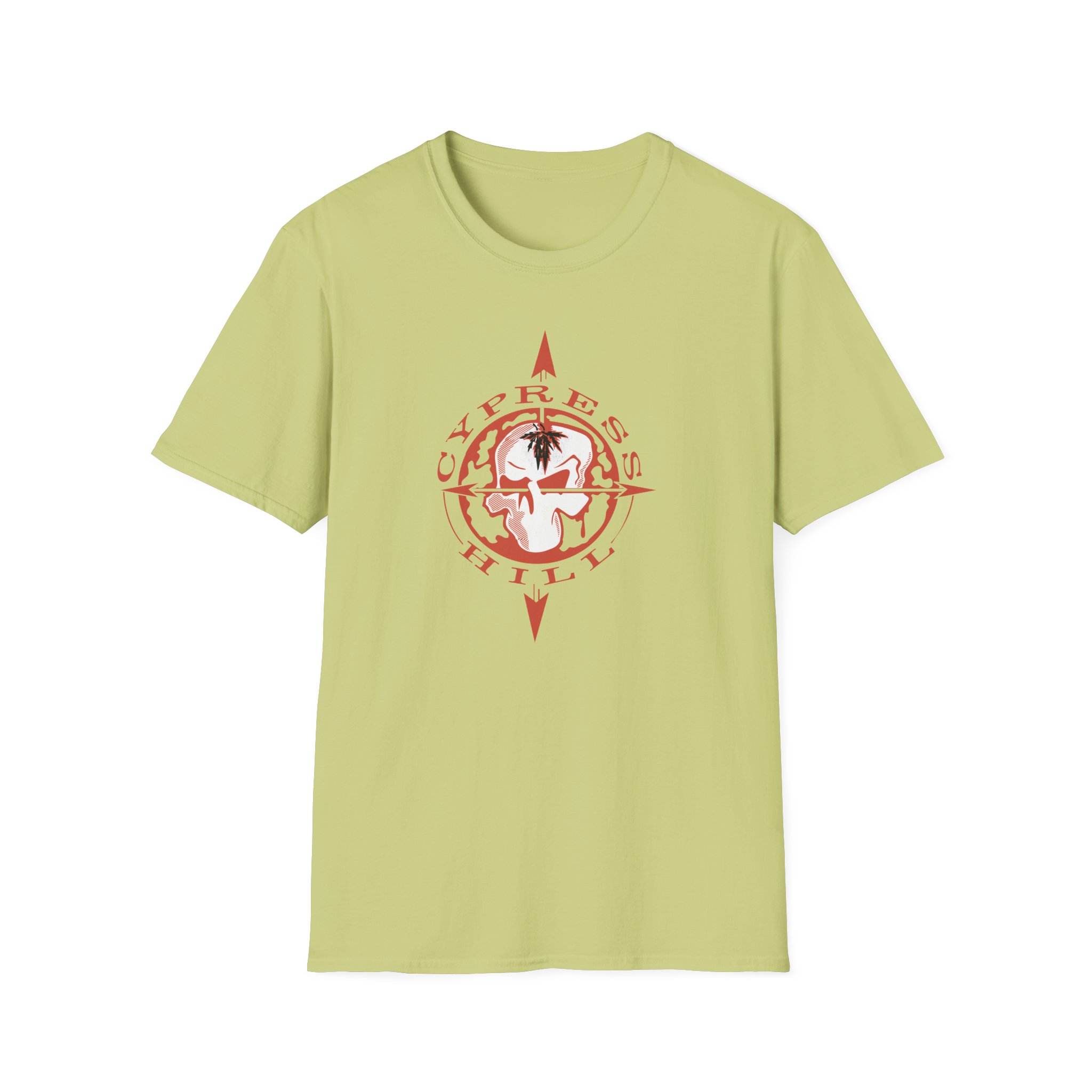 Cypress Hill Skull N Compass Unisex Softstyle T-Shirt