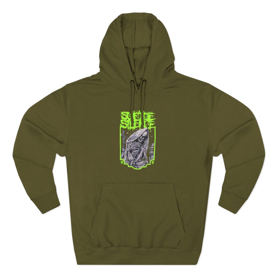 Suicide Silence Unanswered Neon Three-Panel Fleece Hoodie