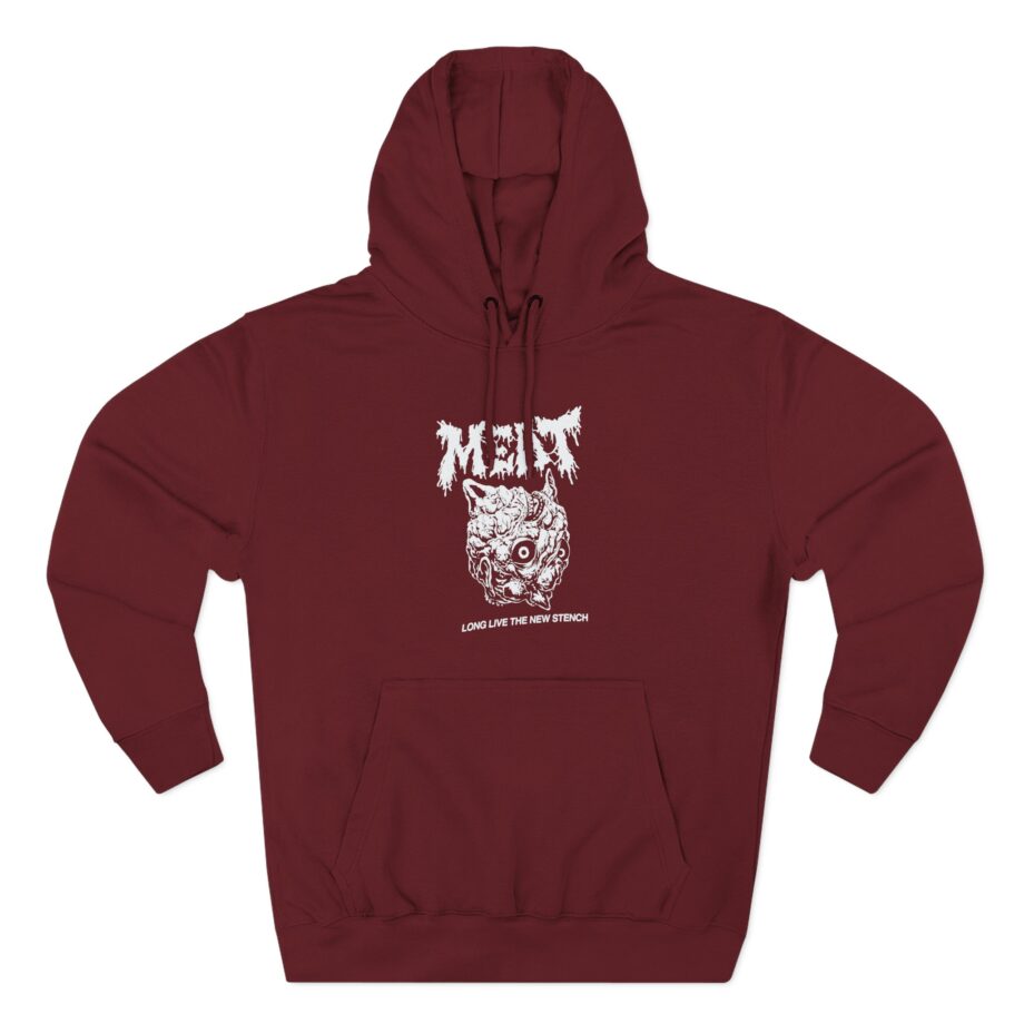 Meatcanyon  Long Live the New Stench Three-Panel Fleece Hoodie