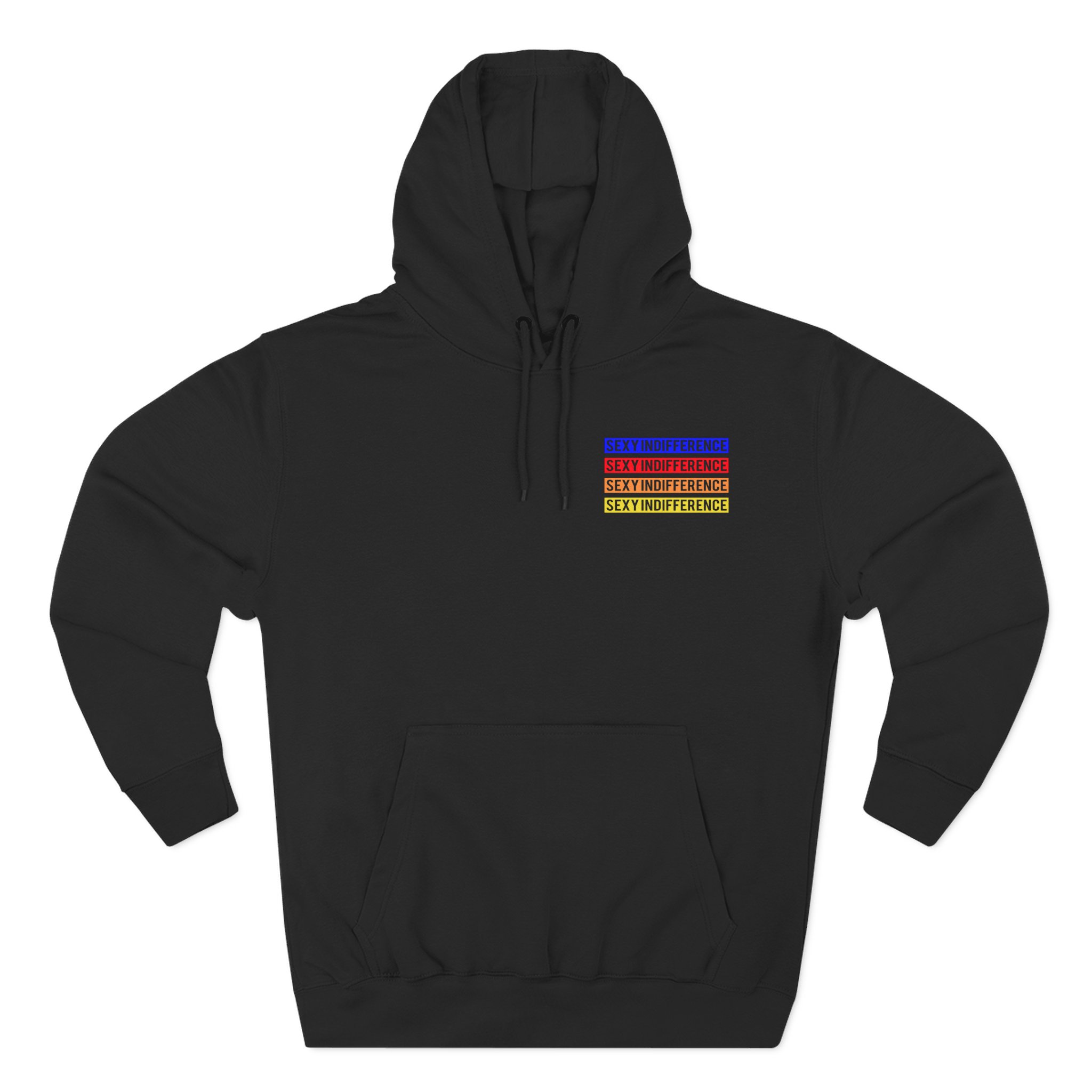 Smartless Sexy Indifference Three-Panel Fleece Hoodie