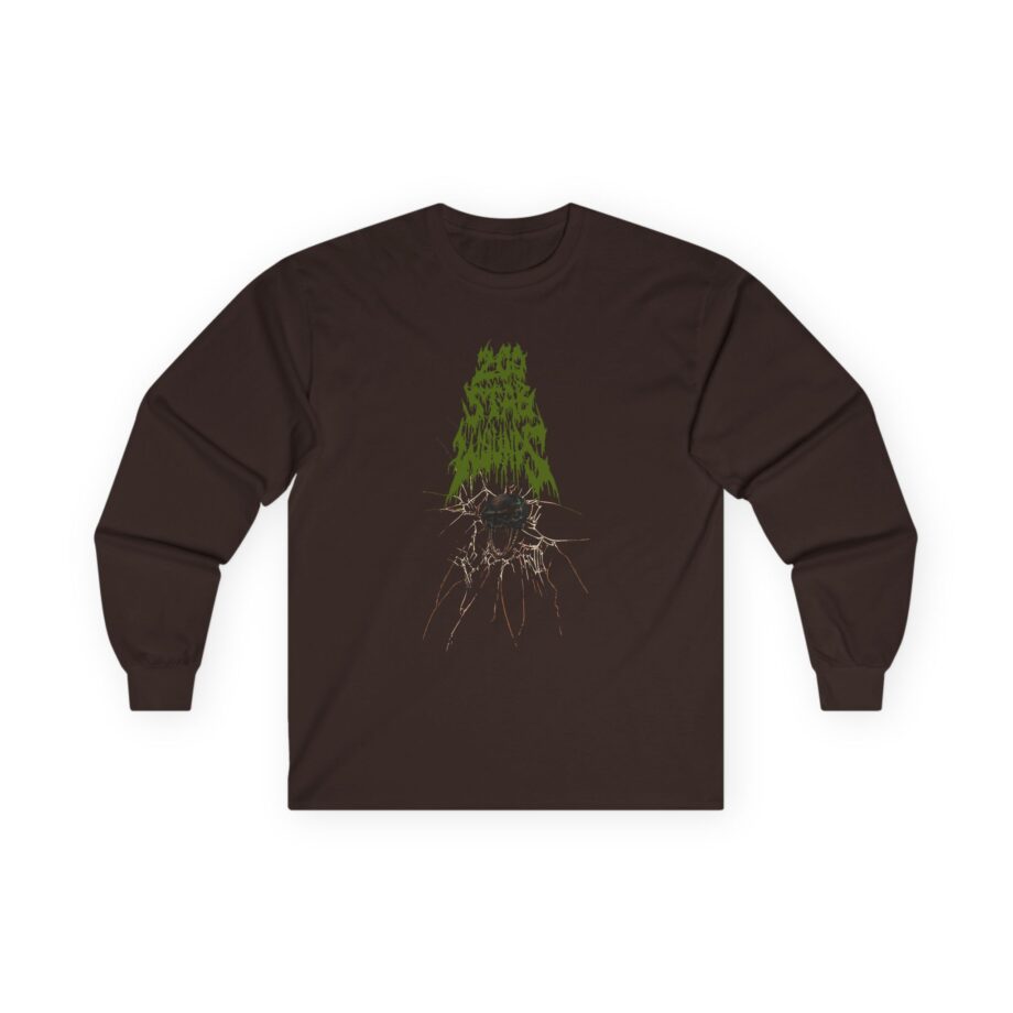 200 Stab Wounds Spider Skull Unisex Ultra Cotton Long Sleeve Tee