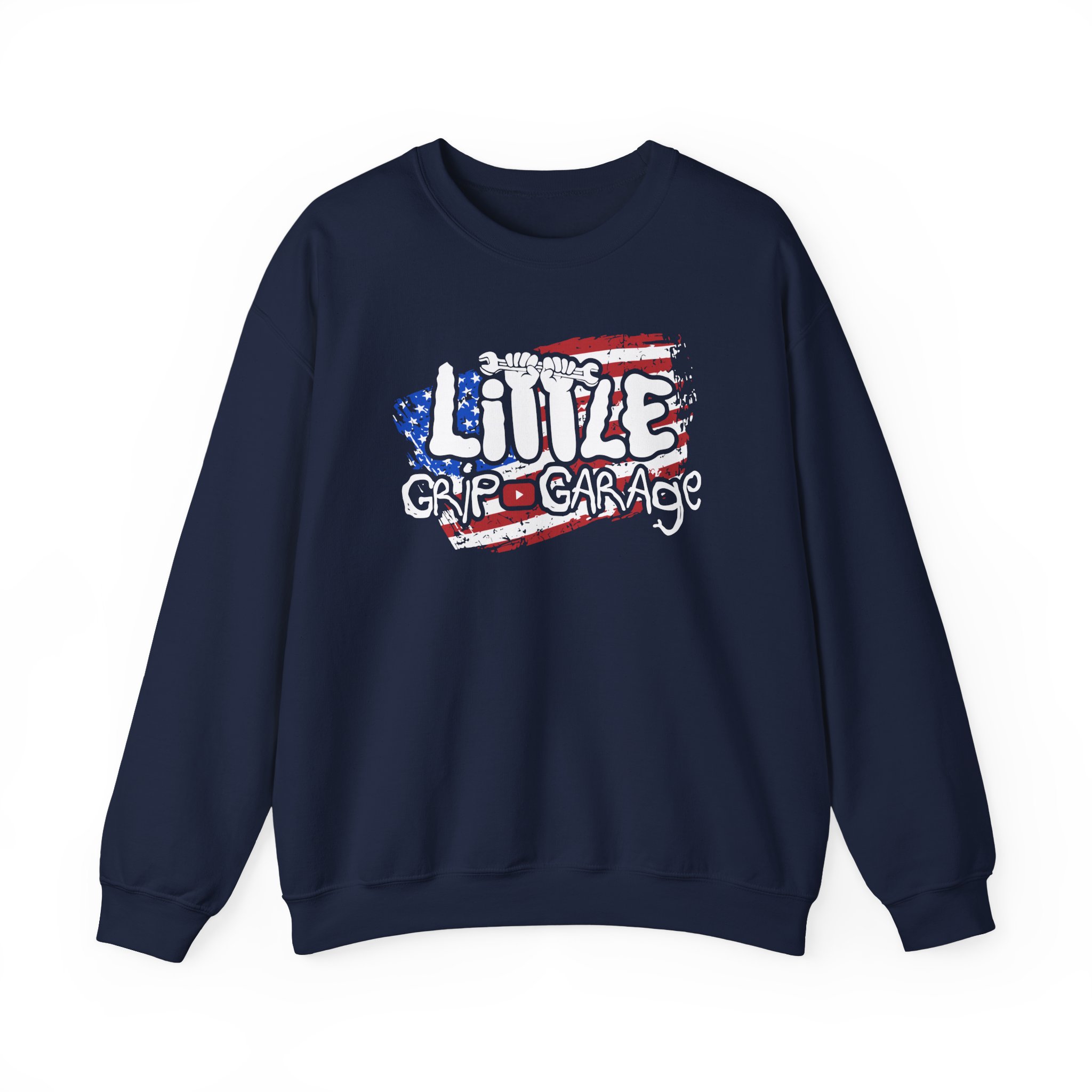 Vicegripgarage Little Grip Garage Unisex Heavy Blendâ„¢ Crewneck Sweatshirt