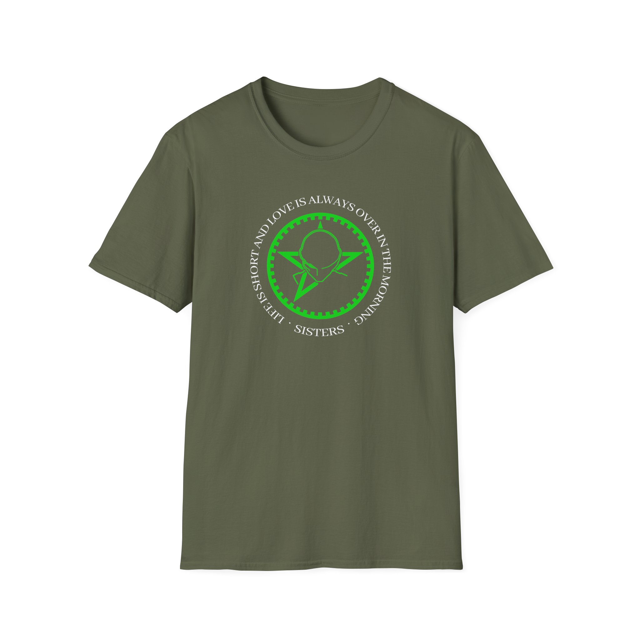 The Sisters of Mercy Life Is Short Unisex Softstyle T-Shirt