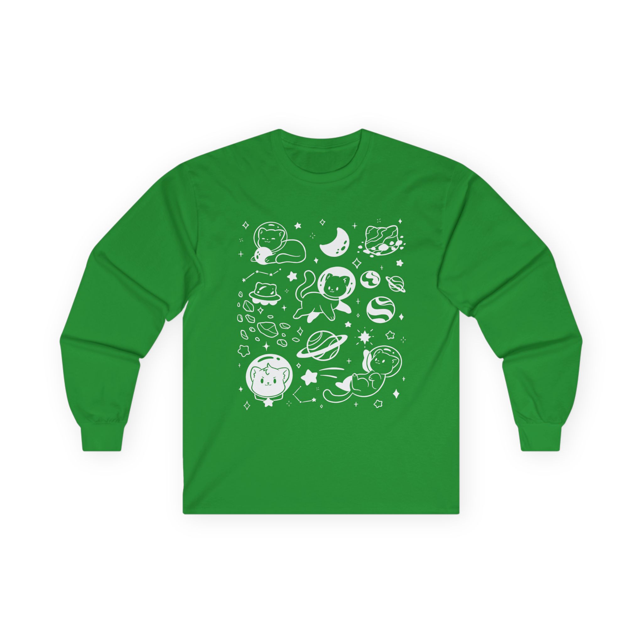 Shubble Space Cats Unisex Ultra Cotton Long Sleeve Tee