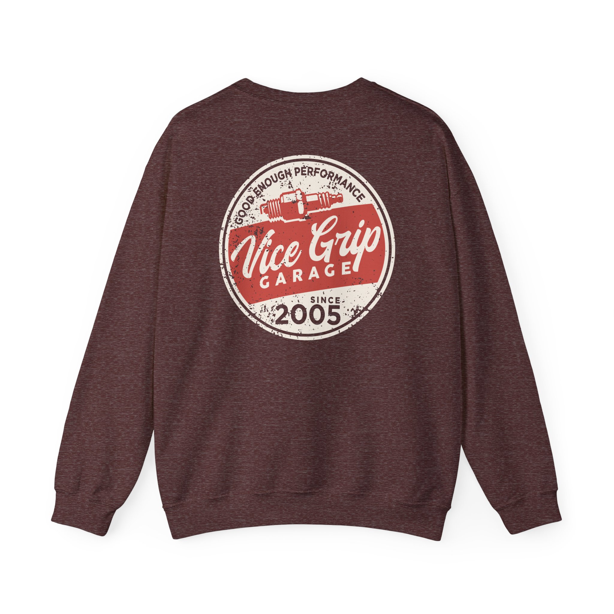 Vicegripgarage Good Enough Performance Redkap Unisex Heavy Blendâ„¢ Crewneck Sweatshirt