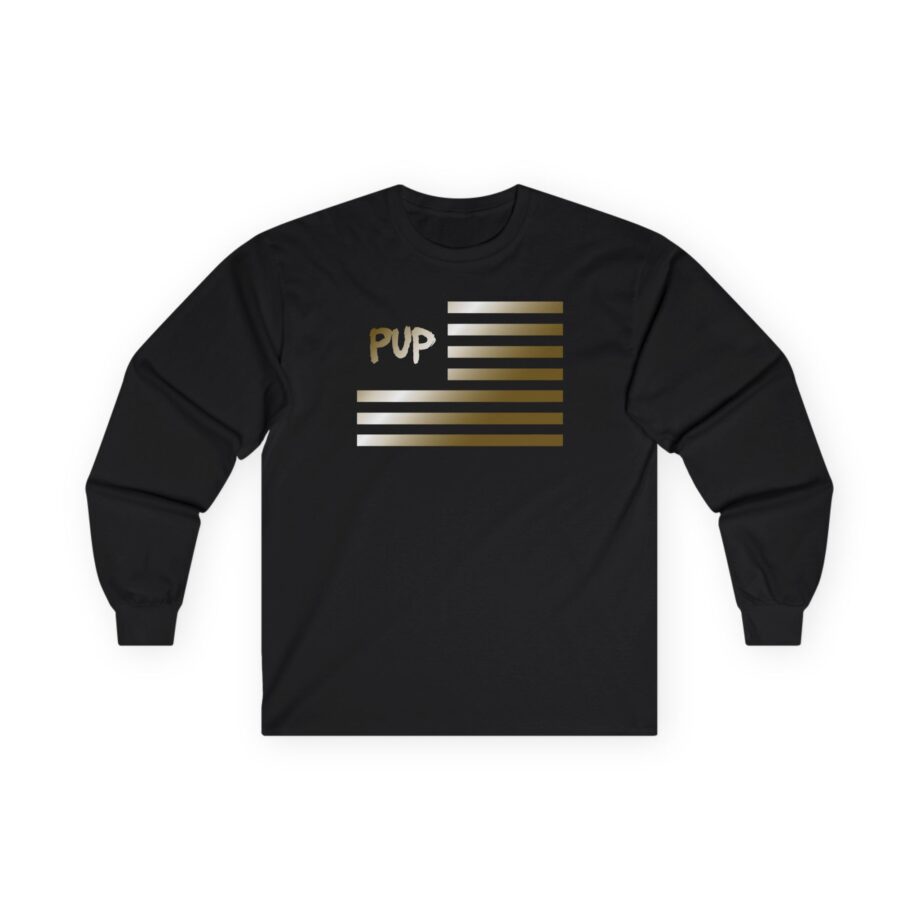 Pup Gold Foil Unisex Ultra Cotton Long Sleeve Tee