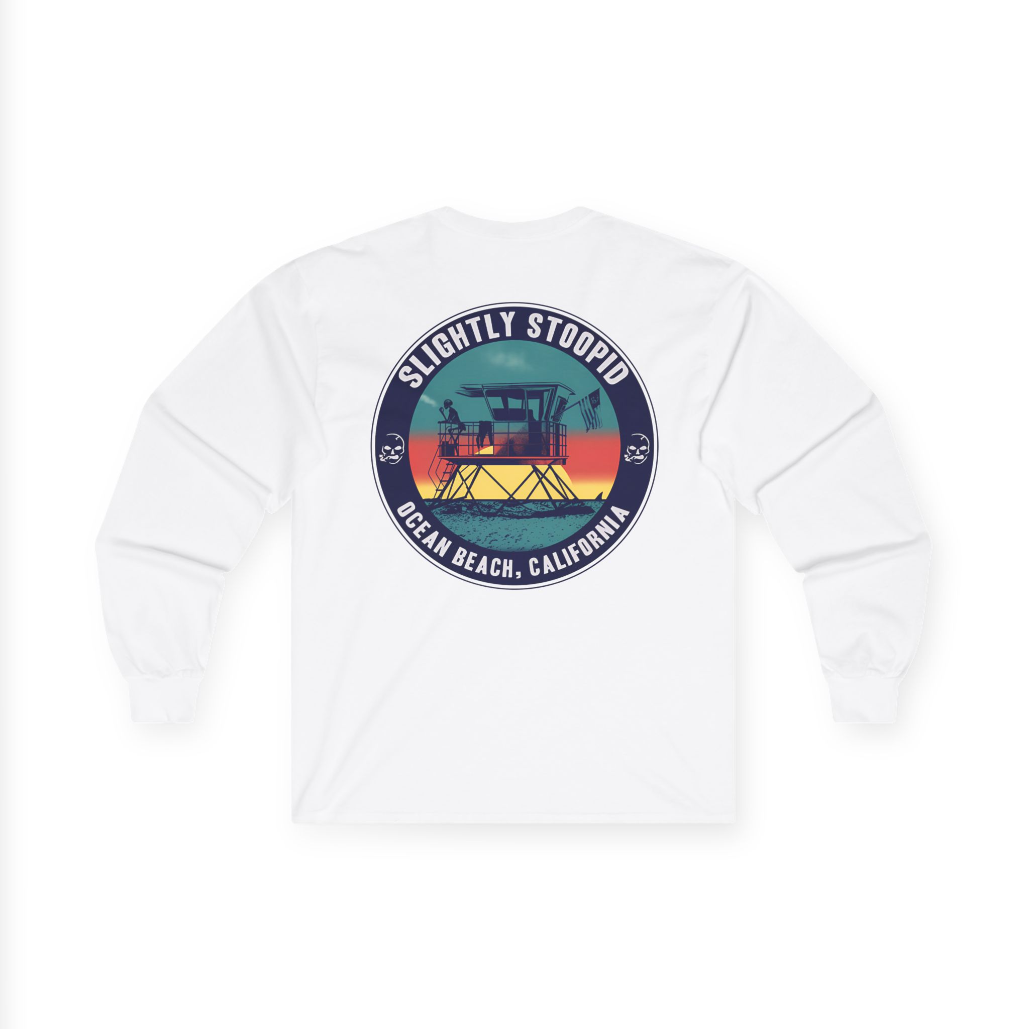 Slightly Stoopid Lifeguard Raglan Unisex Ultra Cotton Long Sleeve Tee