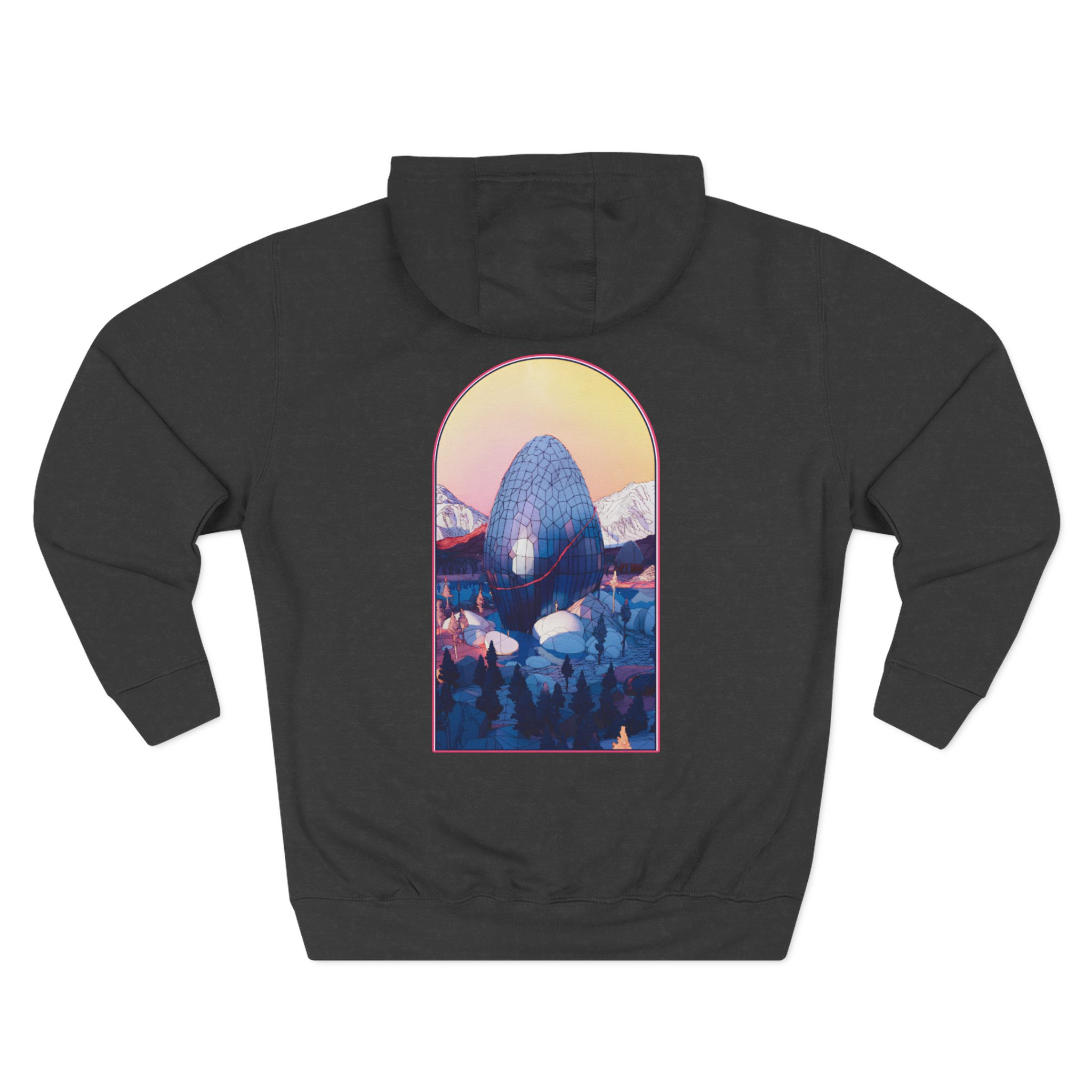 Pretty Lights Lake Tahoe Show Three-Panel Fleece Hoodie