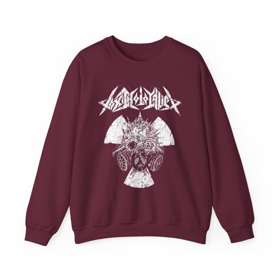 Toxic Holocaust Radiation Gas Mask Unisex Heavy Blend™ Crewneck Sweatshirt