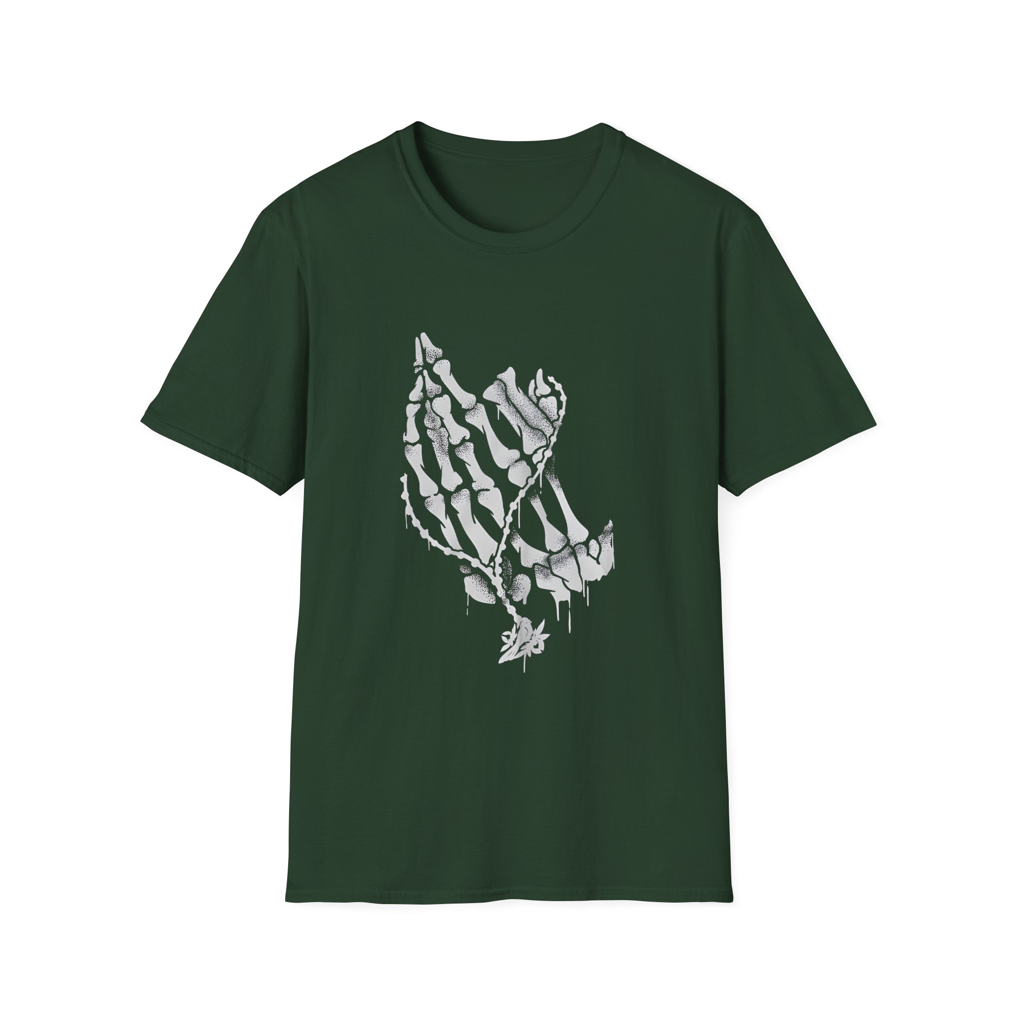 Bayside Praying Hands Unisex Softstyle T-Shirt